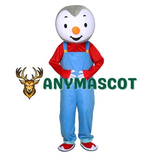 T'Choupi Mascot Costume Adult Size Penguin Mascot Costumes Purim Cosplay Costume