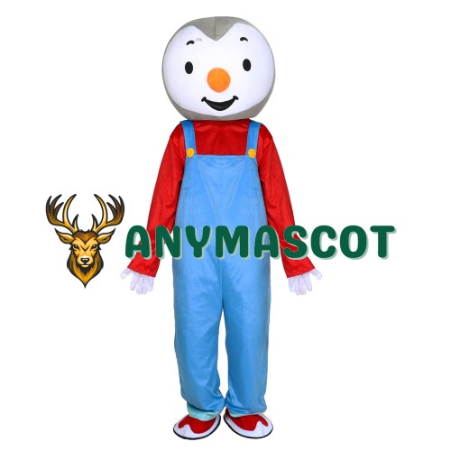 T'Choupi Mascot Costume Adult Size Penguin Mascot Costumes Purim Cosplay Costume