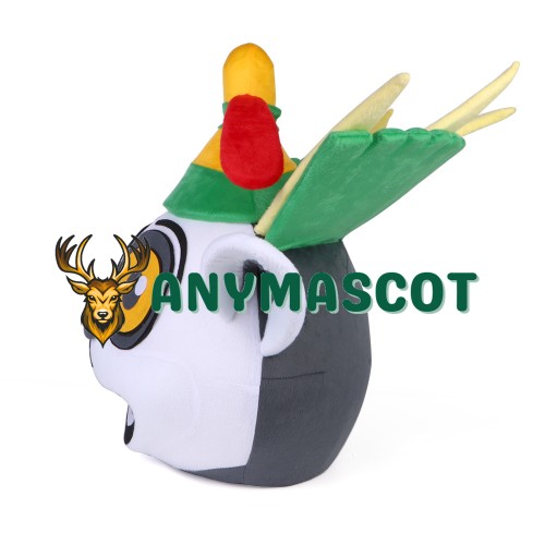 Unisex Madagascar King Julian Lemur Lemuroid Lemuridae Mascot Costume Cartoon Character
