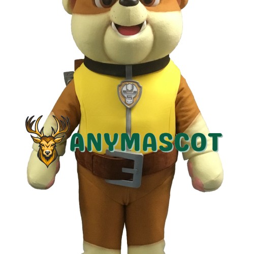 Paw Patrol Rubble Mascot Costume