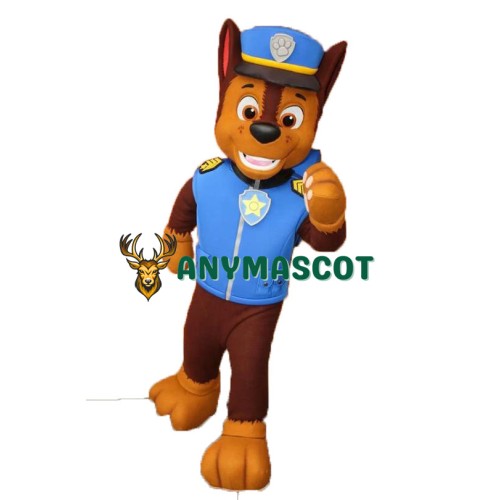 Paw Patrol Chase Mascot Costume