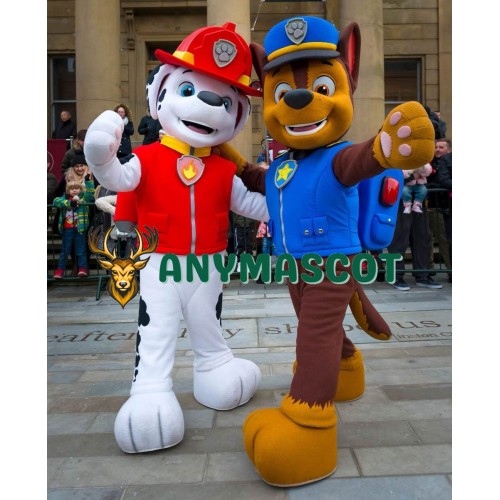 Paw Patrol Chase Mascot Costume