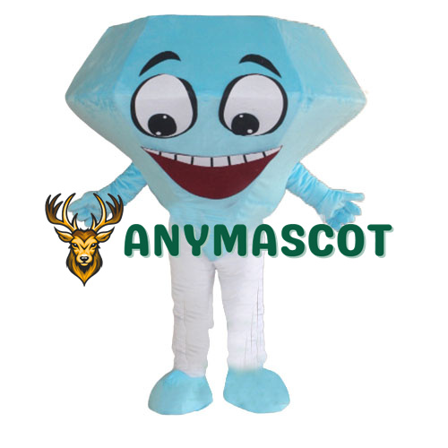 Blue Diamond Mascot Costume