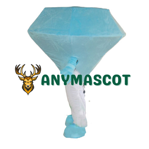 Blue Diamond Mascot Costume