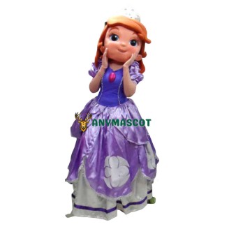 Princess Sofia Adult Mascot Costume