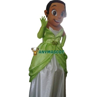Princess Tiana Mascot Costume Adult Costume
