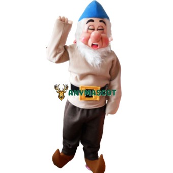 Sleepy Dwarf Mascot Costume