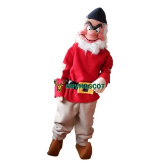 Grumpy Dwarf Mascot Costume