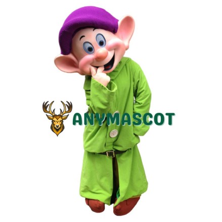 Dopey Dwarf Mascot Costume