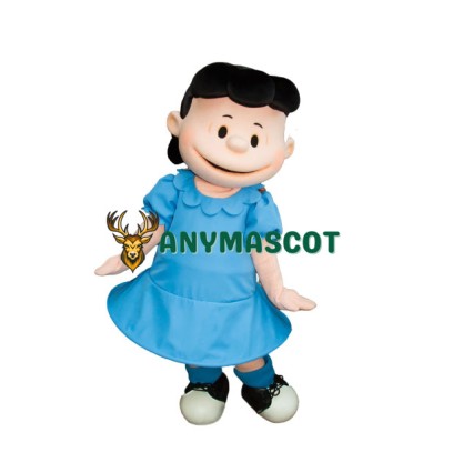 Lucy Girl Mascot Costume