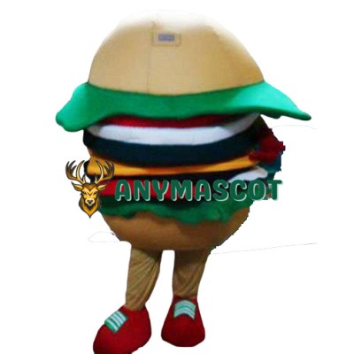 Hamburger Mascot Costume