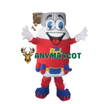 Pill Bottle Mascot Costume