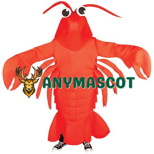 Lobster Waver Adult Mascot Costume