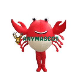 Red Crab Mascot Costume