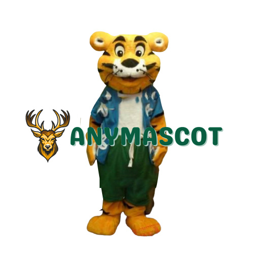 Super Cute Little Tiger Mascot Costume