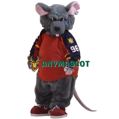 Sport Rat Mascot Costume