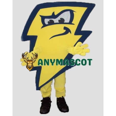 Lightning Mascot Costume