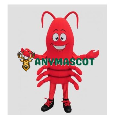 Happy Lightweight Crawfish Mascot Costume