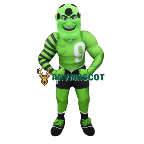 Football Man Mascot Costume