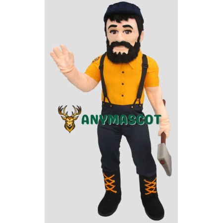Lumberjack Mascot Costume