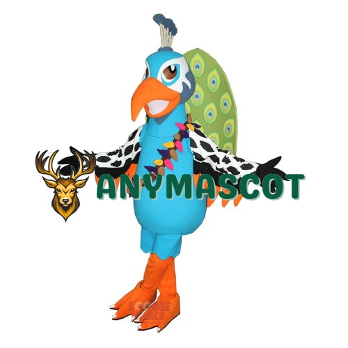 Peacock Mascot Costume