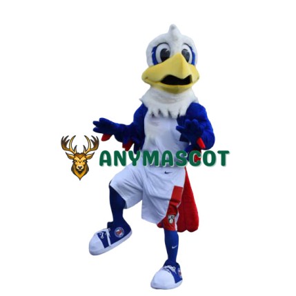 College Blue Eagle Mascot Costume