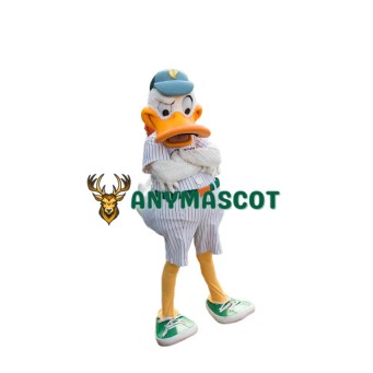 Sport White Duck Mascot Costume