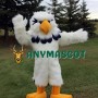 All White Eagle Mascot Costume