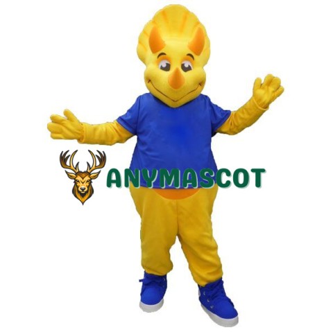 Triceratops Mascot Costume