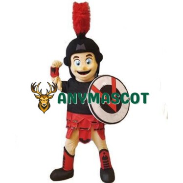 Kind Spartan Trojan Knight Mascot Costume
