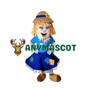 Female Scarecrow Mascot Costume