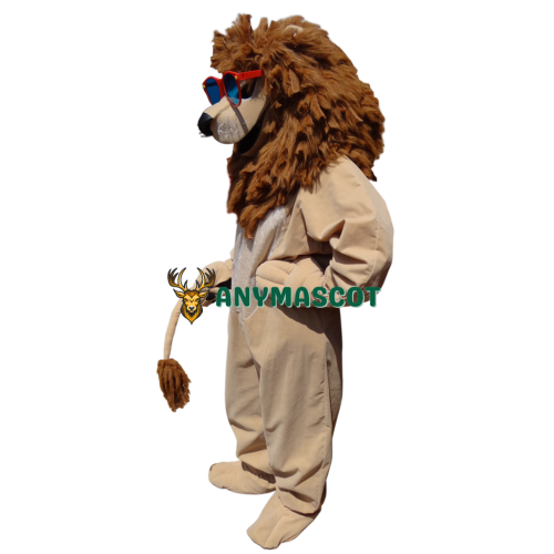 Cool Lion Mascot Costume