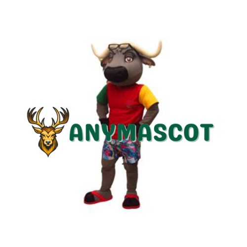 College Buffalo Mascot Costume