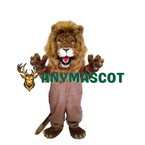 Fierce Deluxe Lion Mascot Costume