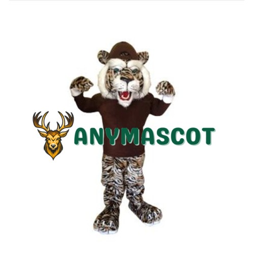 Fierce Deluxe Tiger Mascot Costume