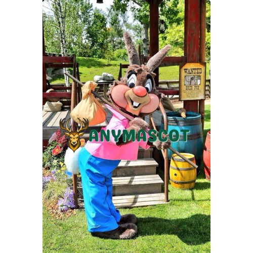 Super Cute Rabbit Mascot Costume