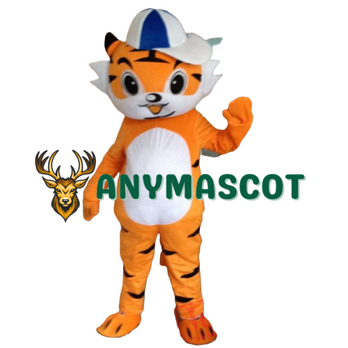 Happy Boy Tiger Mascot Costume