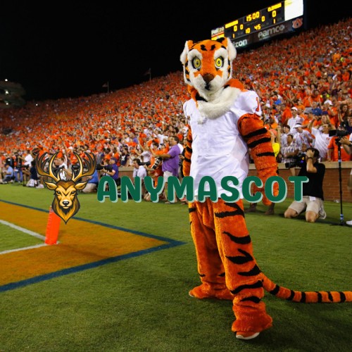 Realistic Sport Tiger Mascot Costume