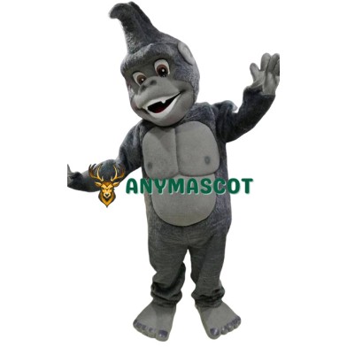 Friendly Gorilla Mascot Costume