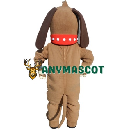 Brown Puppy Dog Mascot Costume