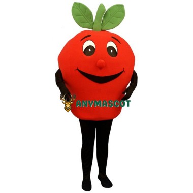 Cute Red Apple Mascot Costume