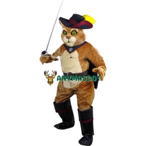 Puss Cat Mascot Costume