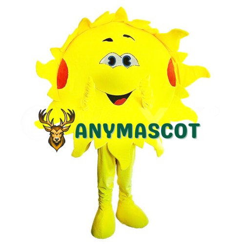 Friendly Sun Mascot Costume