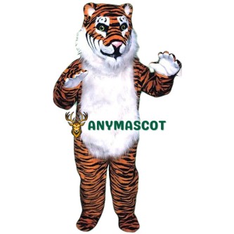 Lovable Tiger Mascot Costume