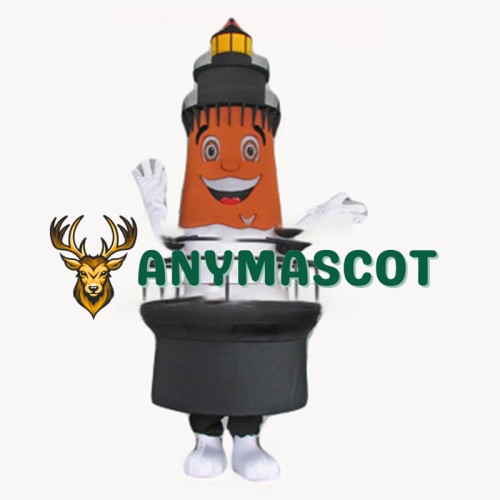 Happy Lighthouse Mascot Costume