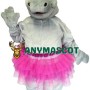 Beautiful Female Hippo Mascot Costume