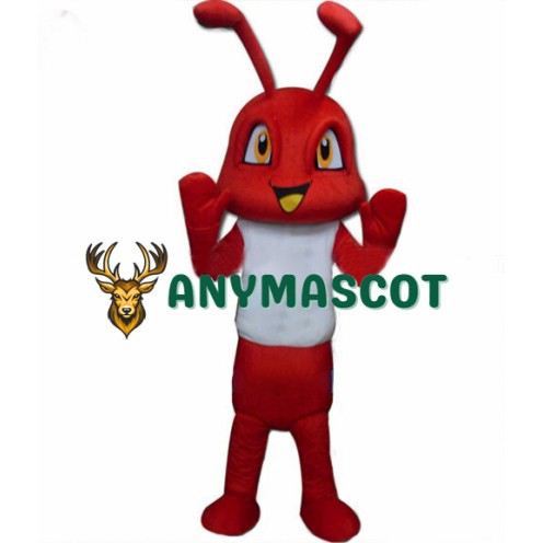 Red Ant Mascot Costume