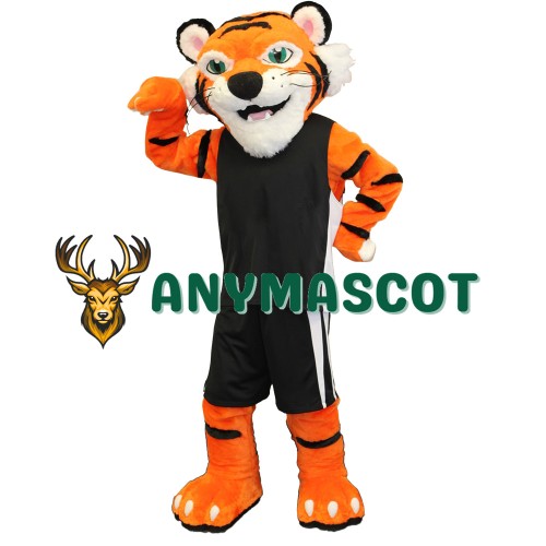Super Friendly Tiger Mascot Costume