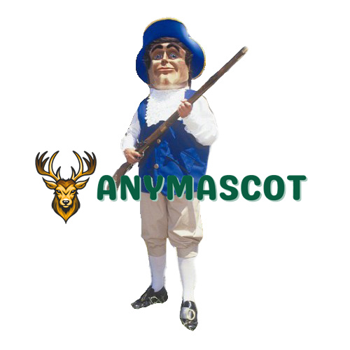 Brave Patriot Mascot Costume