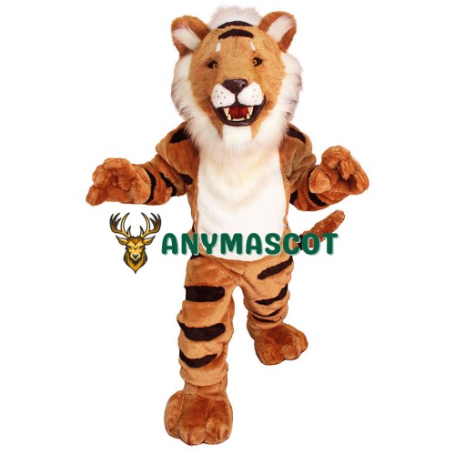 Striped Tiger Mascot Costume
